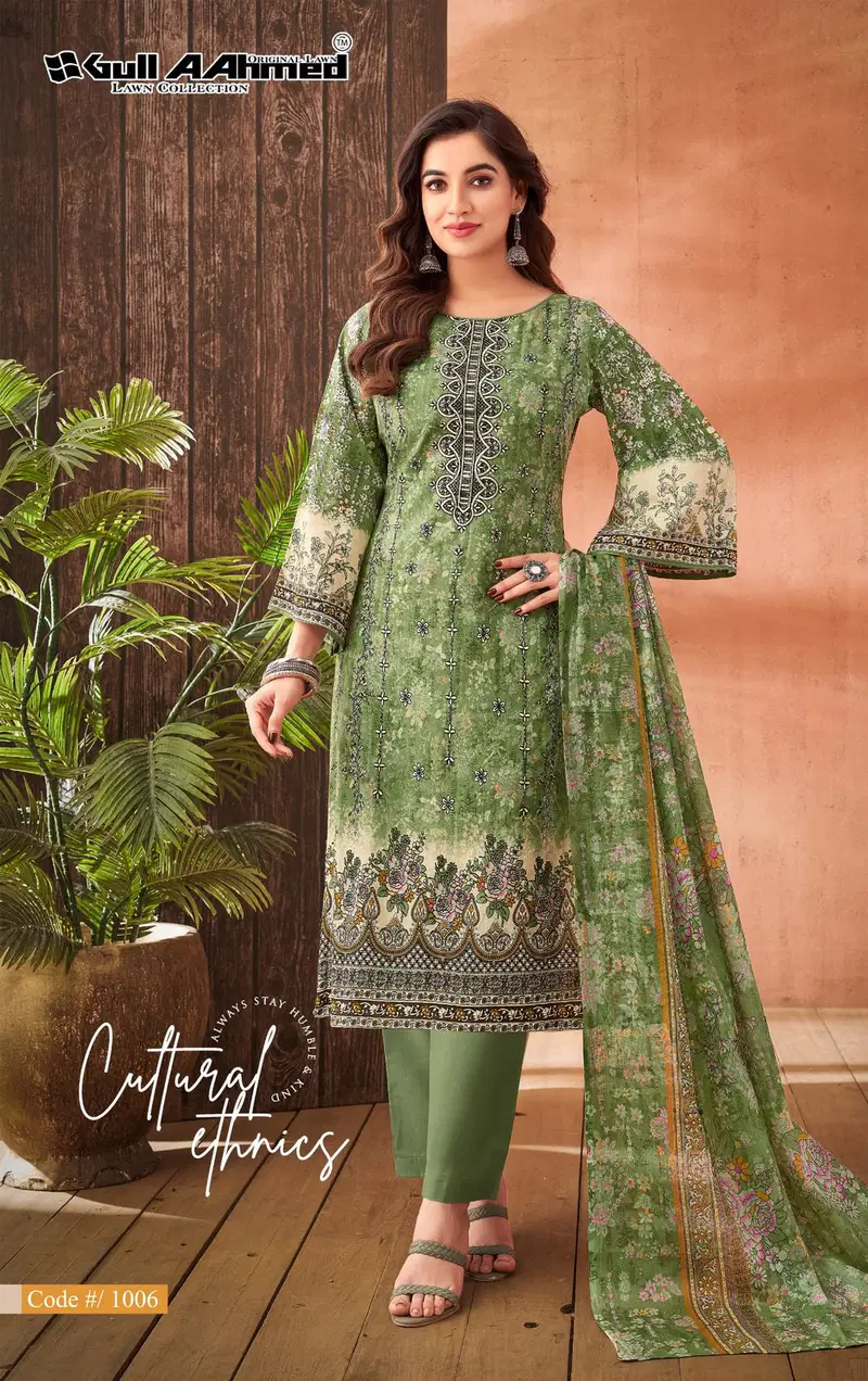 Zara By Gull A Ahmed Lawn Cotton Dress Material Wholesale Shop In Surat